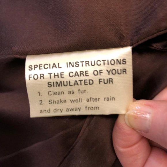 Tissavel of France Faux Fur Coat - Picture 2 of 4